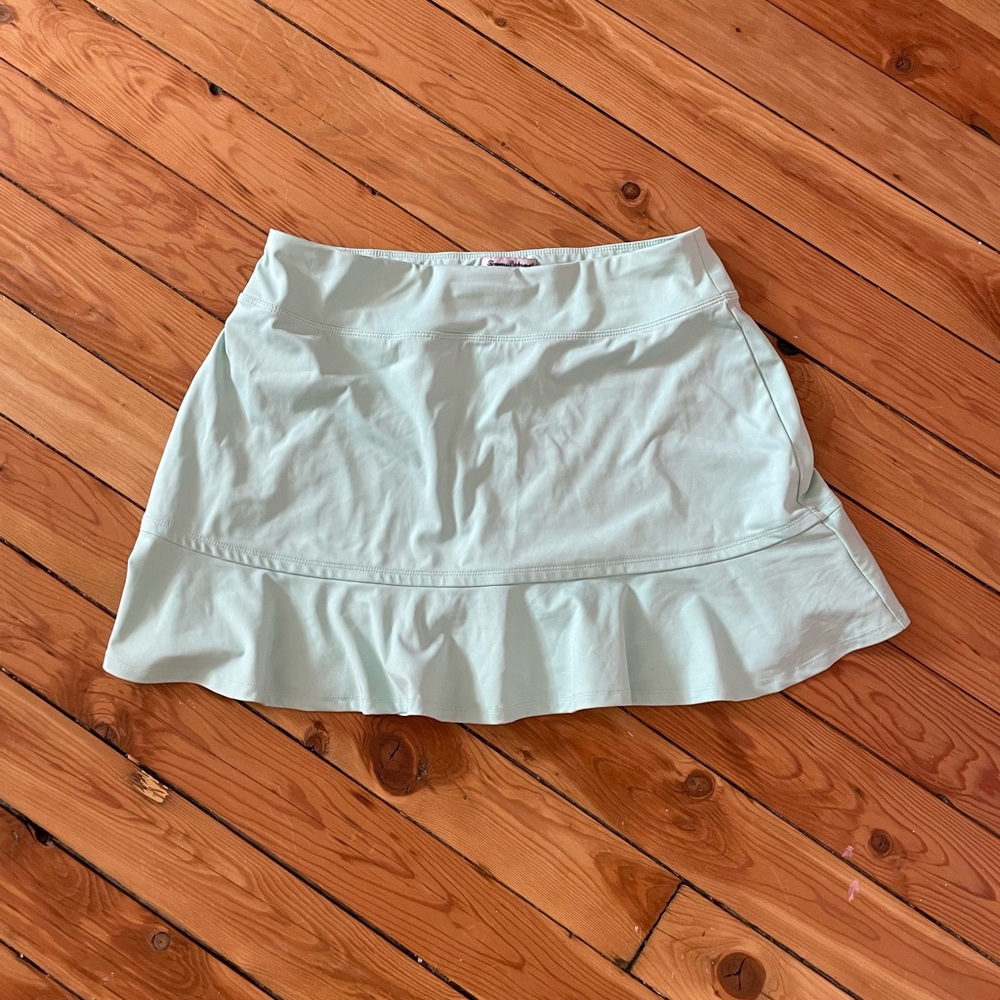 Tommy Bahama Light Green Mini Skirt